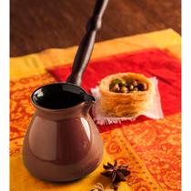 Ibrik para Café Turco Ceraflame Colonial Chocolate - 240ml