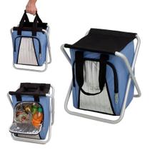 Ice Cooler Banqueta 25 Litros Azul - Mor - 3630