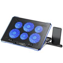 ICE COOREL Laptop Cooling Pad com 6 ventiladores de refrigeração, jogos