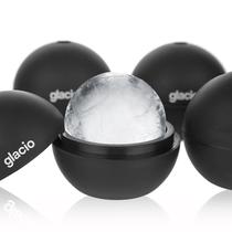 Ice Cube Molds Glacio Round Whiskey Ice Sphere, pacote com 4 Ice Cube Molds Glacio Round Whiskey Ice Sphere, pacote com 4
