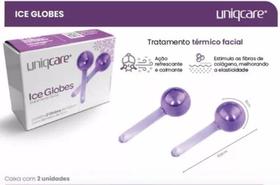 Ice Globes Facial Massageador Gelado Relaxante - Uniqcare
