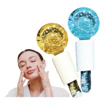 Ice Globes Massageador Facial Gelado Anti-Idade Beleza Portátl Prática Lifting Reduz Inchaço e Rugas