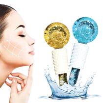 Ice Globes Massageador Facial Gelado Anti-Idade Beleza Portátl Prática Lifting Reduz Inchaço olheira