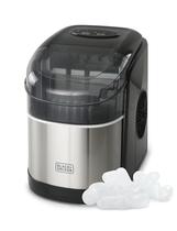 Ice Maker BLACK+DECKER Capacidade de 12 kg com indicador LED