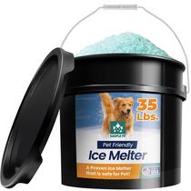 Ice Melt Maple99 é seguro para animais de estimação para concreto - 15,88 kg -35 libras