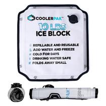 Ice Pack CoolerPak reutilizable recargable de 4,5 kg con capacidad de 10 lb