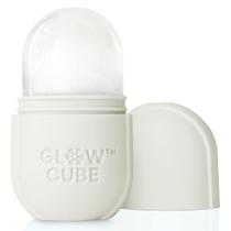 Ice Roller Glow Cube para rosto, olhos e pescoço - branco