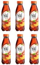 Ice Tea Pêssego Yaí 450ml - kit c/ 6 unds - Yai