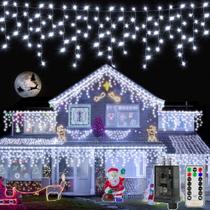 Icicle Lights Ollny 720 LED 18m Cool White Christmas Outdoor