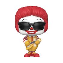 Ícones de anúncios POP da Toy Funko McDonald's Rock Out Ronald 9,5 cm Ícones de anúncios POP da Toy Funko McDonald's Rock Out Ronald 9,5 cm