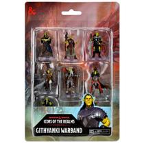 Ícones de D&D em miniaturas de Dungeons & Dragons de The Realms Githyanki Warband 7 Figures Ícones de D&D em miniaturas de Dungeons & Dragons de The Realms Githyanki Warband 7 Figures