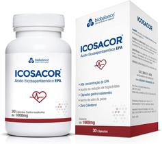 Icosacor - 90 % De Ômega 3 Epa : 30 Cápsulas - Biobalance