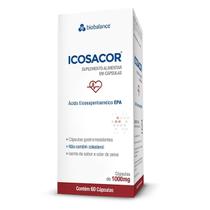 Icosacor Epa - 30 Cápsulas 1000mg - Biobalance Icosacor Epa - 30 Cápsulas 1000mg - Biobalance