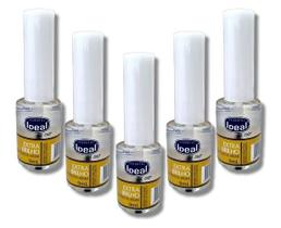 Ideal Base Para Unhas Extra Brilho Argan 9ml Secagem Rápida (Kit c/ 5 Unidades) - IDEAL COSMÉTICOS