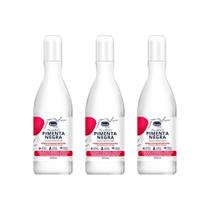 Ideal Fluido Pimenta Negra Termo Ativador Natural 300Ml -3Un