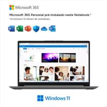IdeaPad 1i Intel Celeron 4GB 128GB eMMC Windows 11 Home com Office 365 personal 15,6 FHD - Lenovo IdeaPad 1i Intel Celeron 4GB 128GB eMMC Windows 11 Home com Office 365 personal 15,6 FHD - Lenovo