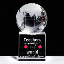 Idéias de agradecimento de presentes para professores Crystal Keepsake Movdyka