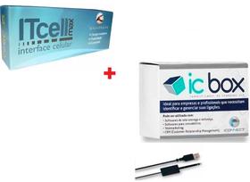 Identificador Chamadas Ic box + Interface Celular ItCell Max - Iconnect