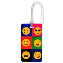 Identificador de Bagagem Colorido - Emoticons Identificador de Bagagem Colorido - Emoticons