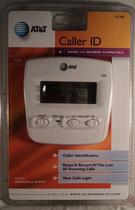 Identificador de chamadas AT&T 326 Clam Shell Branco Wind Chill