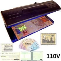 Identificador detector de nota falsa, cheque, selo money Identificador detector de nota falsa, cheque, selo money