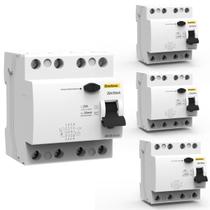 IDR Interruptor Diferencial Residual 4P Tetrapolar Dispositivo Dr 25a, 40a, 63a, 80a 30mA Enerbras IDR Interruptor Diferencial Residual 4P Tetrapolar Dispositivo Dr 25a, 40a, 63a, 80a 30mA Enerbras