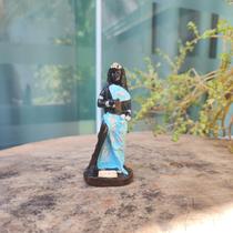 Iemanjá Africana Imagem Orixá Em Resina 10 cm Axé