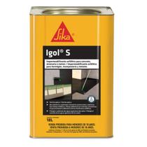 Igol S Tinta Asfáltica Impermeabilizante Sika 18 litros Igol S Tinta Asfáltica Impermeabilizante Sika 18 litros