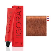Igora Royal 7.77 Louro Médio Cobre Extra Schwarzkopf Professional 60g Coloração Igora Royal 7.77 Louro Médio Cobre Extra Schwarzkopf Professional 60g Coloração
