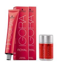 Igora Royal Coloração 2x 8/1 Louro Claro + 2 Ox 20 Vol