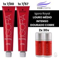 Igora Royal LOURO MÉDIO INTENSO DOURADO COBRE Igora Royal LOURO MÉDIO INTENSO DOURADO COBRE