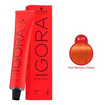 Igora Royal Schwarzkopf Coloração Professional 0-77 60g