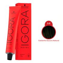Igora Royal Schwarzkopf Coloração Professional 3-0 60g Igora Royal Schwarzkopf Coloração Professional 3-0 60g