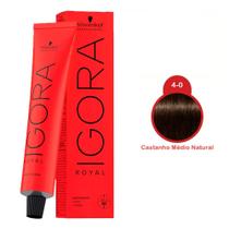 Igora Royal Schwarzkopf Coloração Professional 4-0 60g Igora Royal Schwarzkopf Coloração Professional 4-0 60g