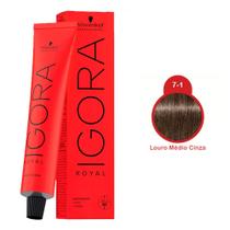 Igora Royal Schwarzkopf Coloração Professional 7-1 60g Igora Royal Schwarzkopf Coloração Professional 7-1 60g