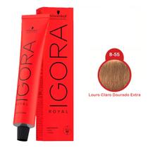 Igora Royal Schwarzkopf Coloração Professional 8-55 60g Igora Royal Schwarzkopf Coloração Professional 8-55 60g