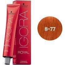 Igora Royal Tintura Louro Claro Cobre Extra 8-77