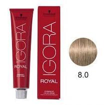 Igora Royal Tintura Louro Claro Natural 8-0