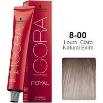 Igora Royal Tintura Louro Claro Natural Extra 8-00