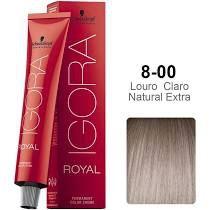Igora Royal Tintura Louro Claro Natural Extra 8-00