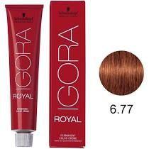 Igora Royal Tintura Louro Escuro Cobre Extra 6-77