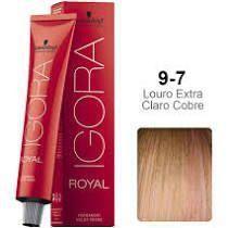 Igora Royal Tintura Louro Extra Claro Cobre 9-7