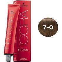 Igora Royal Tintura Louro Médio Natural Extra 7-00 Igora Royal Tintura Louro Médio Natural Extra 7-00