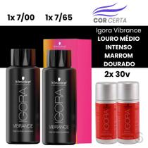 Igora Vibrance LOURO MÉDIO INTENSO MARROM DOURADO Igora Vibrance LOURO MÉDIO INTENSO MARROM DOURADO