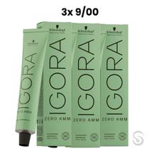 Igora Zero Amm 3x9/00 Louro Extra Claro Natural 60ml Igora Zero Amm 3x9/00 Louro Extra Claro Natural 60ml