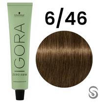 Igora Zero Amm 6/46 Louro Escuro Bege Marrom 60 ml
