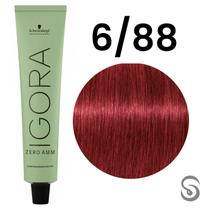 Igora Zero Amm 6/88 Louro Escuro Vermelho Extra 60 ml - Schwarzkopf