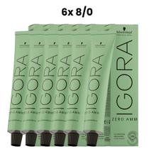 Igora Zero Amm 6x8/0 Louro Claro 60 ml