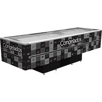 Ilha congelados fricon iced-1163, 3,03 metros preta