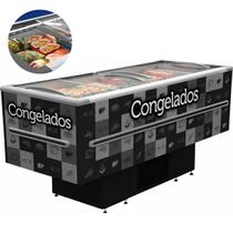Ilha De Congelados Conservador 568 Litros Dupla Ação ICED Led Fricon Ilha De Congelados Conservador 568 Litros Dupla Ação ICED Led Fricon